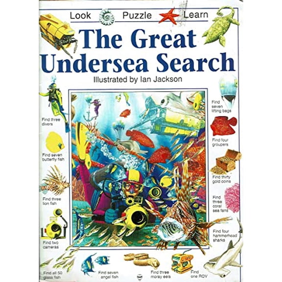 Pre-Owned The Great Undersea Search (Look, Puzzle, Learn) (Paperback) 0439082188 9780439082181