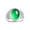 Emerald, variant on Men's Rings 14K White Gold Nugget Ring with Cabochon Gemstone & Diamonds Emerald Rings For Men Size 8