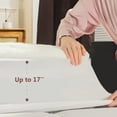 thumbnail image 4 of Heated Mattress Pad-Fit up to 15 with 4 Heat Settings Dual Control & 10 Hour Auto Off，Machine Washable，Mini Twin, 4 of 6
