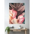 thumbnail image 2 of Georgia O'Keeffe - Oak Leaves Pink And Grey Poster Wall Art, Modern Wall Decor For Living Room Bedroom, 8x12 UNFRAMED, 2 of 3