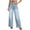Light blue, variant on Womens Baggy Jeans, Audhol Women's Wide Leg Jeans High Waisted Stretchy Denim Pants Loose Fit Boyfriend Denim Pants Womens Jeans Stretchy Black L