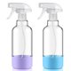 thumbnail image 1 of Botellas de aerosol Hethyo Glass con funda de silicona, 500 ml, paquete de 2, 1 of 7