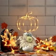 thumbnail image 5 of XGFHYJEH Halloween Decorations, Halloween Maple Leaf Pumpkin Bouquet Decoration Ornament for Indoor Outdoor, Halloween Fall Bouquet Thanksgiving Tabletop Decor for Home Party, 5 of 5
