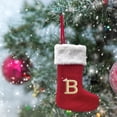 thumbnail image 4 of Kayannuo Bas de Noël Ornements Décorations de Noël Liquidation 26 Noël 26 Lettres Ornements Rouges Ornements pour Sapin de Noël Pendentif Suspendu Lettre Ornements Alphabet Décorations pour Sapin de Noël, 4 of 4