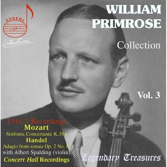 William Primrose - Collection 3 - Music & Performance - CD