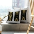 thumbnail image 6 of LALILO Throw Pillow Covers Art Business Card Vintage And Girl Cushion Cover 18" x 18", 2 Pack, 6 of 6