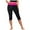Hot Pink, variant on Swim Pants for Women High Waisted Swim Capris Swim Shorts Swimming Leggings (Black, S)