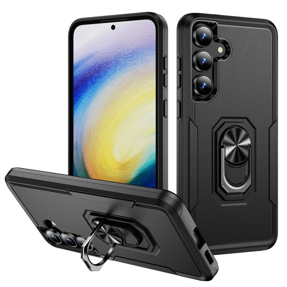 TYJKeJi Case with Stander Holder Kickstand Drop Resistant Shockproof Case For Samsung Galaxy S25 FE