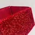 thumbnail image 4 of Cubierta de Caja de Base de Navidad Grande Yotijar con Lentejuelas Rojas Falda Inferior Reutilizable, 4 of 10