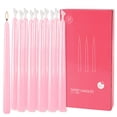 thumbnail image 3 of Velas cónicas Wfmolcand, color rosa, 24 unidades, 25 cm, sin goteo, 8 horas de combustión, 3 of 7