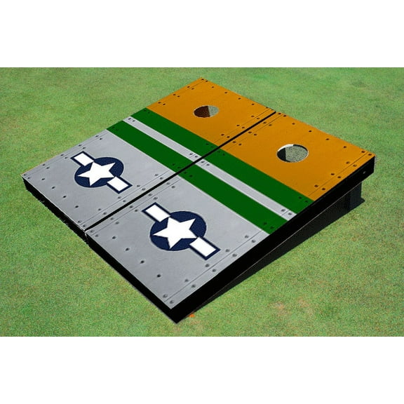 Rivet Flying Fort Air Force Themed Cornhole Boards