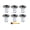 Set C, variant on ZR009006 Filter Replacement Compatible with Rowenta X-Pert 6.60 RH6821 RH6837 RH6838 and X-Force Flex 8.60 RH9611 RH9637 RH9638 RH9639 Vacuum Cleaner