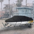 thumbnail image 5 of Mockins Waterproof and UV Resistant Trailerable Boat Cover - 17' - 19' x 98" | Bass, Runabout and Fishing Boat Covers | 600D Polyester Oxford, 5 of 10