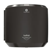Georgia Pacific Professional 58201B SofPull 10.13 in. x 10.58 in. x 11.33 in. CenterPull Hand Towel Dispenser - Black