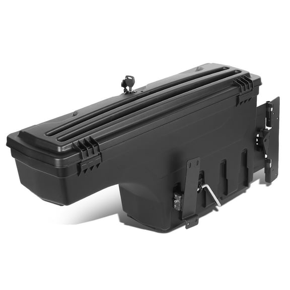 DNA Motoring ZTL-Y-0202 For 2005 to 2019 Toyota Tacoma Driver Left Side Truck Bed Storage Case Wheel Well Tool Lockable Box 06 07 08 09 10 11 12 13 14