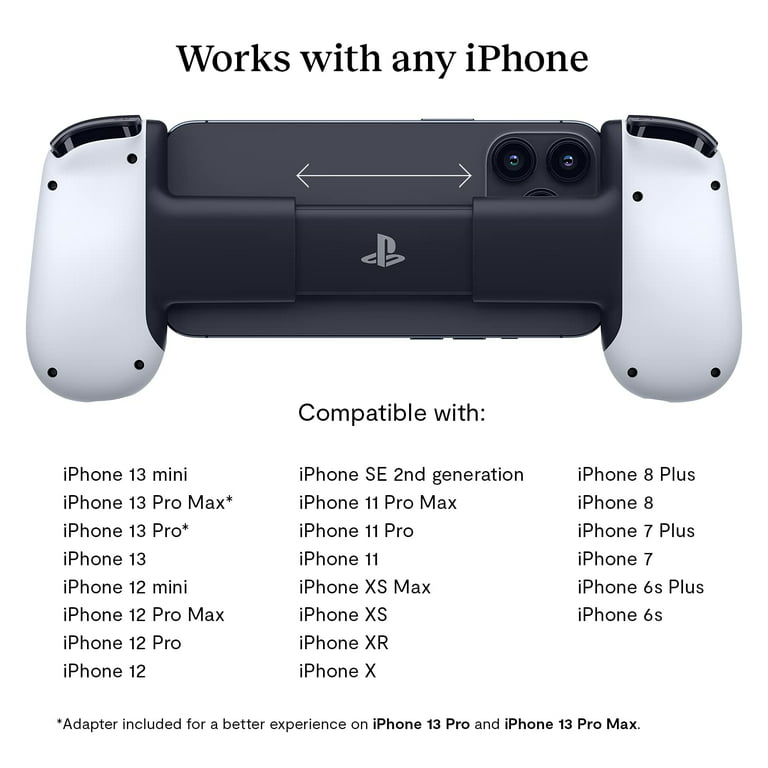 BACKBONE One Mobile Gaming Controller for iPhone [PlayStation Edition] Enhance Your on iPhone - Play PlayStation, Steam, Fortnite, Apex, Call of Duty, Genshin Impact & More Walmart.com