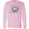 thumbnail image 3 of Inktastic Soccer Breakthrough Long Sleeve T-Shirt, 3 of 5
