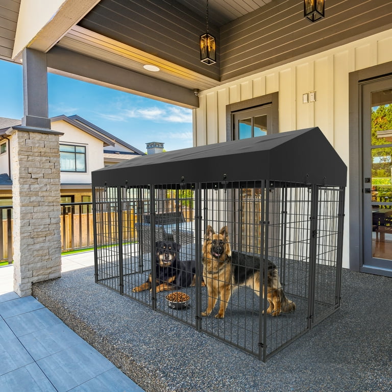 4 dog kennel and cheap run