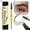 Black Brown, variant on 2-in-1 Fork Tip Eyebrow Pen with Brow Gel, Brown, Waterproof Long-Lasting, Natural Defined Brows for Auburn & Medium Brown Hair