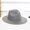 Gray, variant on Women Wool Felt Wide Brim Fedora Hat Crushable Outback Panama Hat for Elegant Style and Travel