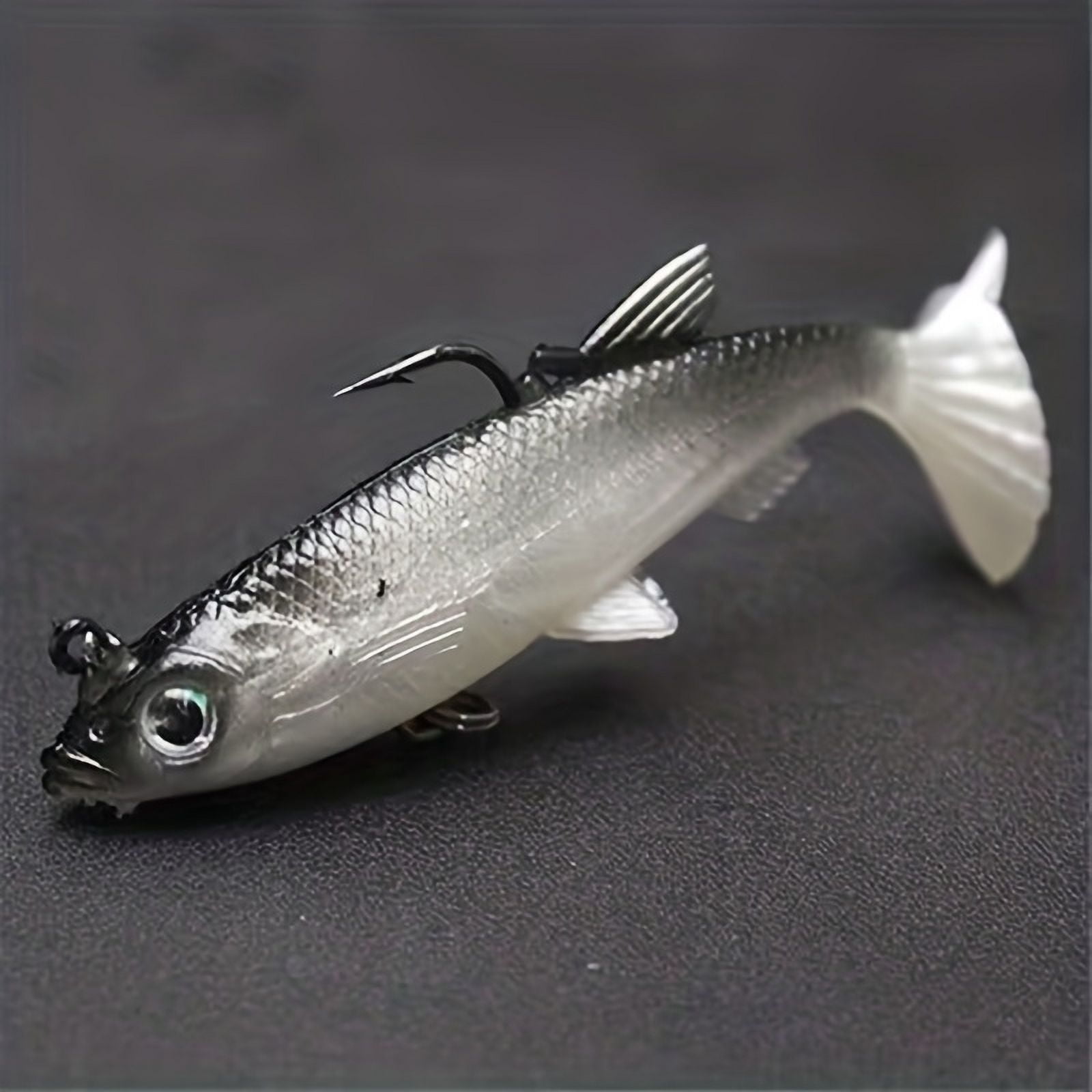 5pc Soft Fishing Lure: Lead-Coated Bionic Soft Bait for Fresh & Saltwater Fishing!