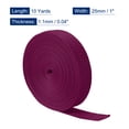 thumbnail image 2 of Uxcell Lightweight Polypropylene Webbing Straps Strapping Band for Outdoor Brick Red, 2 of 5