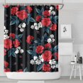 thumbnail image 2 of Waterproof Pioneer Shower Curtain 72x84 Inch Polyester Unique Cute Floral Shower Curtain for Bathroom Hotel Home Decor with 12 Plastic Hooks, 2 of 5