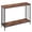 Retro color 1, variant on Modern Gold Narrow Console Table – Marble Effect Top, Fluted Glass Shelf, Metal Frame – 2-Tier Skinny Sofa Side Table for Entryway, Living Room, Bedroom – 85×30×81cm, Gold