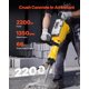 thumbnail image 2 of Martillo de demolición VEVOR eléctrico, 2200 W, 1350 BPM, 2 of 9