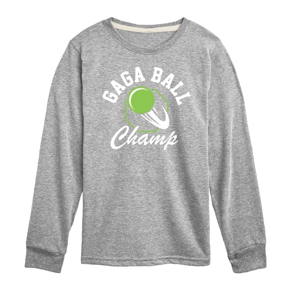 Instant Message - Gaga Ball Champ Long Sleeve Graphic T-Shirt