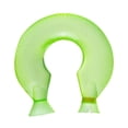 thumbnail image 3 of Bolsa de agua caliente para cuello y hombros compresa caliente PVC reutilizable tapa de rosca verde, 3 of 8