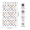 thumbnail image 2 of Fotbe Various Rooster Toalla Premium con Patrón, Toalla de Microfibra de Secado Rápido, Ligera y Altamente Absorbente (27.5x16in), Ideal para Uso Diario, 2 of 6