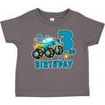 thumbnail image 3 of Inktastic 3rd Birthday Monster Truck Boys Toddler T-Shirt, 3 of 5