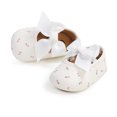 thumbnail image 5 of Yoyauz Baby Girl Mary Jane Shoes Anti Slip Rubber Sole Ballet Slippers Princess Dress Wedding Shoes Newborn Kids Shoes Toddler Shoes, 5 of 9