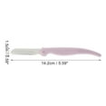thumbnail image 2 of 1 Pc Folding Type Eyebrow Trimmer for Bathroom Travel Hotel Bedroom Purple ABS Stainless Steel, 2 of 4