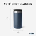 thumbnail image 4 of Gafas de chupito YETI Black Forest Green, 50 ml, juego de 4 con funda, 4 of 9