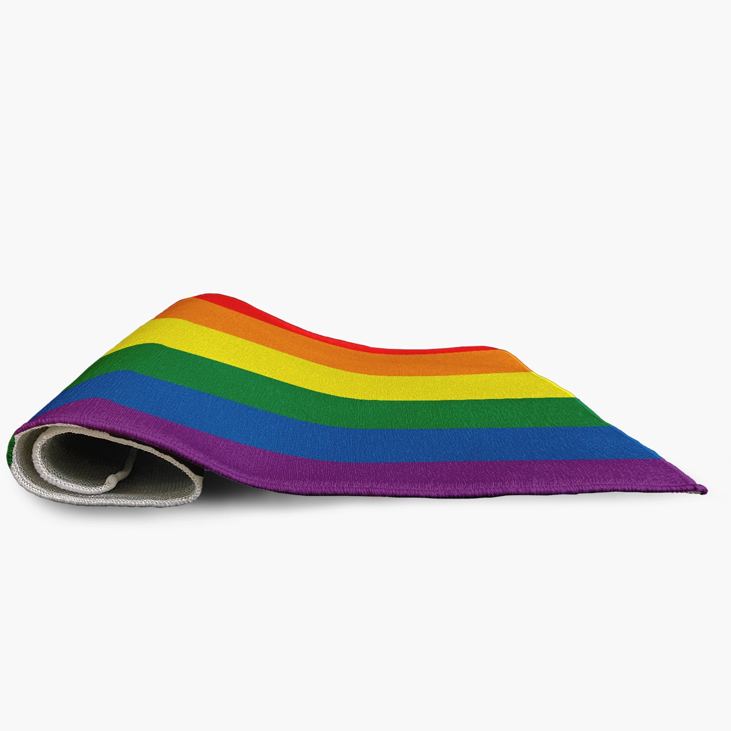Simply Daisy 3' x 5' Pride Pride Chenille Indoor/Outdoor Rug