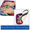 thumbnail image 3 of Unicorn Soft Comfortable Furry Printed Armrest Cover - 12.5x8.2 Inch Armrest Accessory, 3 of 6