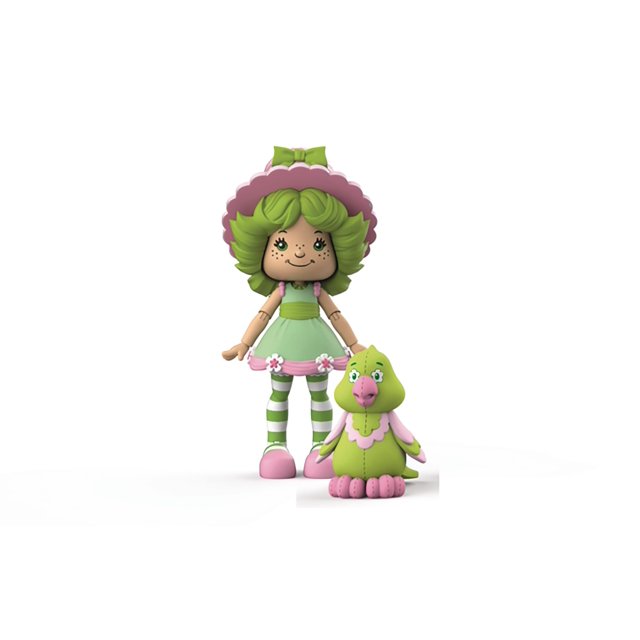 Boss Fight Studio Shortcake aux Fraises, Chiffon Lime et Parfait le Perroquet, Figurine de Collection