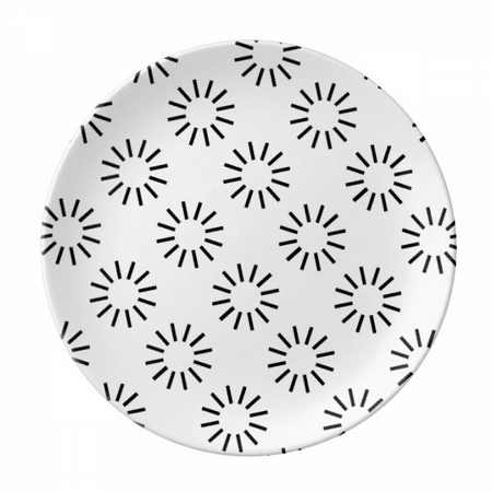 

Wait Rotate Seal Patterns Plate Decorative Porcelain Salver Tableware Dinner Dish