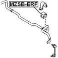 thumbnail image 2 of Febest FRONT STABILIZER BAR BUSHING D27 # MZSB-ERF OEM EG21-34-156C, 2 of 2