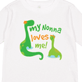 thumbnail image 4 of Inktastic My Nonna Loves Me Grandson Boys Long Sleeve Toddler T-Shirt, 4 of 5