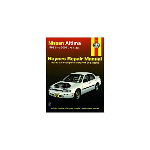 Pre-Owned Haynes Nissan Altima 1993 Thru 2004: Automotive Repair Manual (Paperback) 1563925664 9781563925665