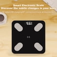 thumbnail image 3 of Riwcyla Intelligent Body Fat Scale Weight Scale Household BT Connection Rechargeable Electronic Scale 59 Functional Data APP Control BMI Data Analysis Body Fat Weighing Healthy Weight Scale, 3 of 6