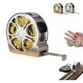 thumbnail image 1 of Stainless Steel 2 Meter Retractable Tape Measure with Anti Rust and Waterproof Design for Durable and Accurate Use, 1 of 5
