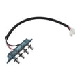 Range Hood Push Button Switch Replacement – Compatible With Down Draft Vents, Replaces W11230930, W10421483