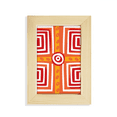 thumbnail image 1 of Spiral Boxes Mexico Totems Ancient Civilization Desktop Display Photo Frame Picture Art Painting 5x7 inch, 1 of 3