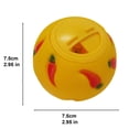 thumbnail image 5 of mdesiwst Pet Treat Dispenser Ball, Adjustable Treat Dispensing Ball, Rolling Ball Slow Feeder, Enrichment Toy for Guinea Pigs Rabbits Mice Hedgehogs, 5 of 7