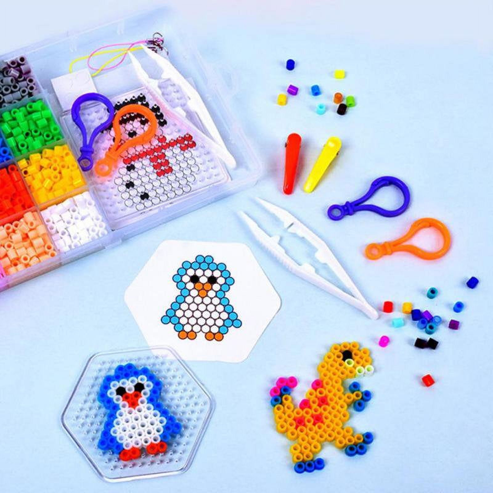 Kit De Perles Fusibles Enfant - Dessin Animé - Loisir Créatif Cadeau Garçon Noël