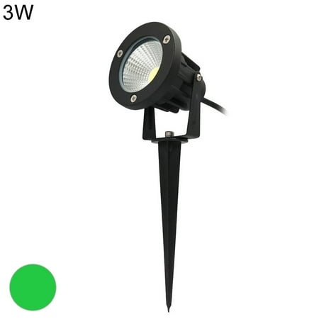 

FLW Waterproof AC 220V 3/5W COB LED Spotlight Outdoor Garden Yard Lawn Wall Lamp
